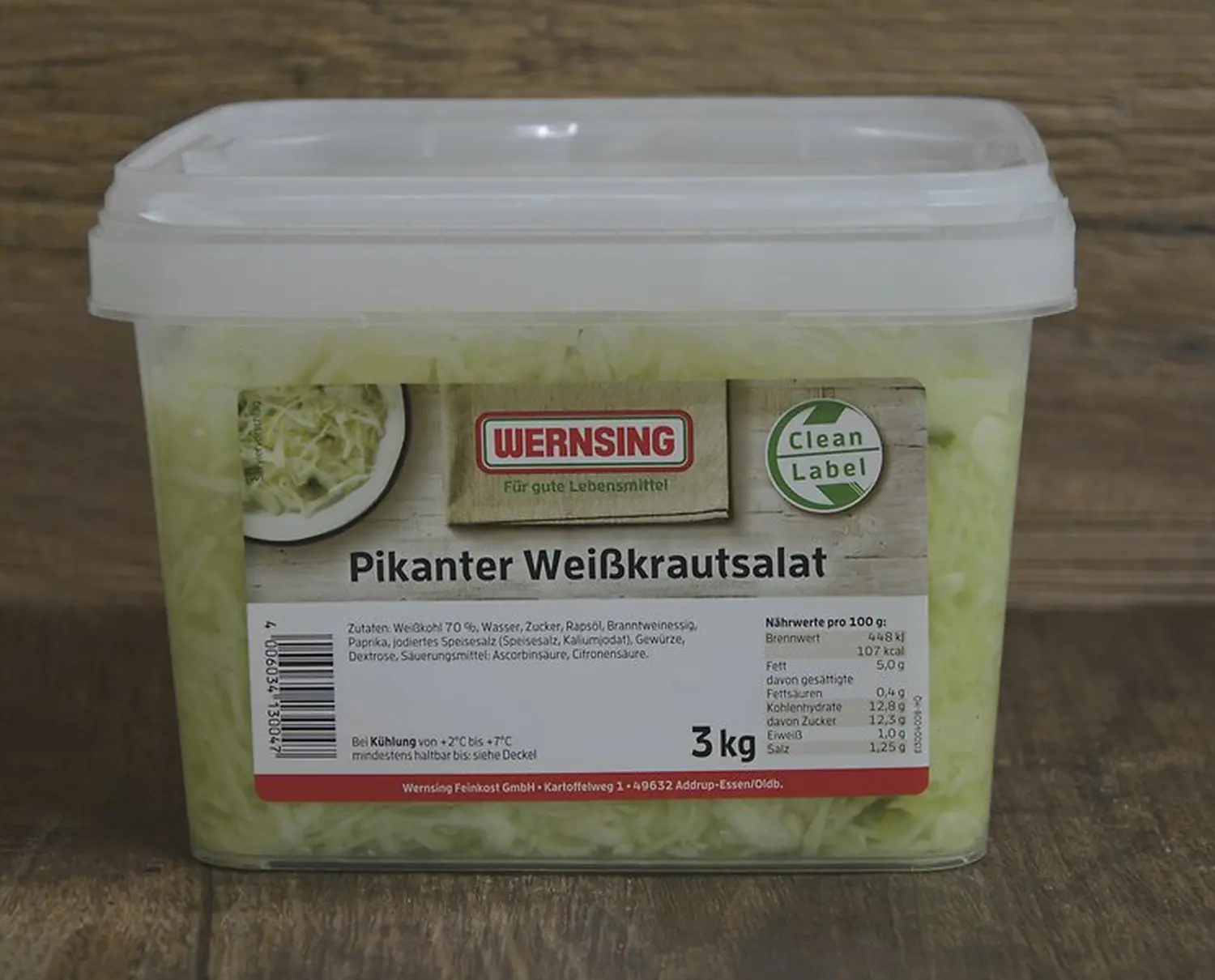 IKL-FOODS, Pikanter Weißkrautsalat