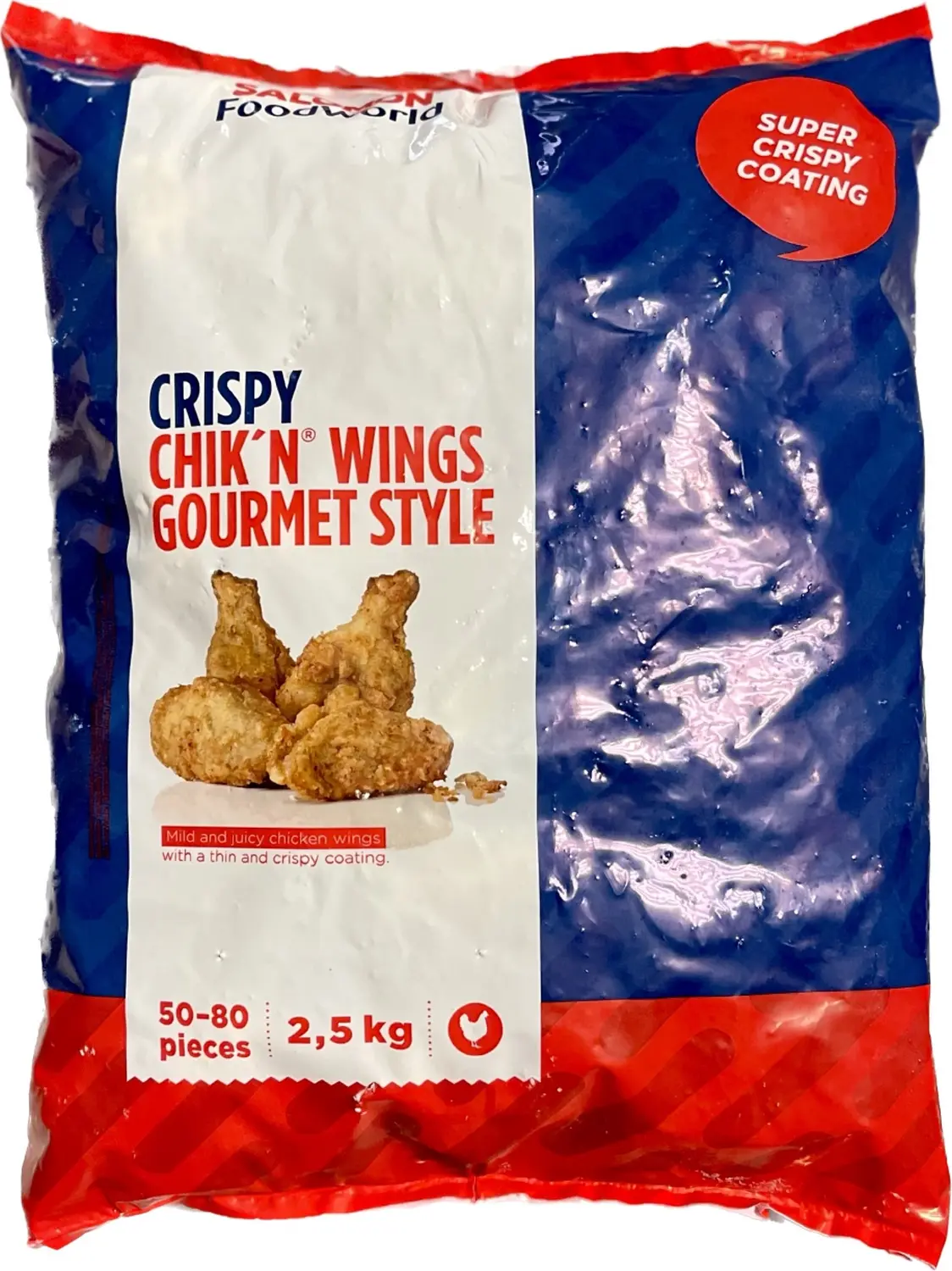 IKL-FOODS, Crispy Chick'n Wings Gourmet Style, Salomon